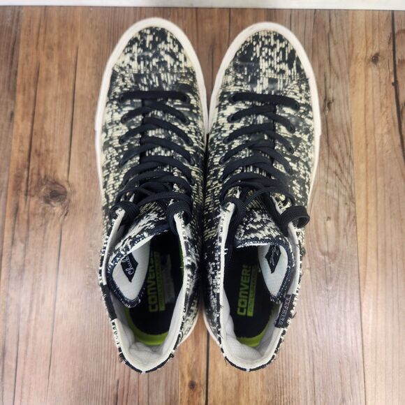 Converse CTAS II Hi Rubber Mens Sz 11 Black White Waterproof Skate Shoes 153562C main image 9